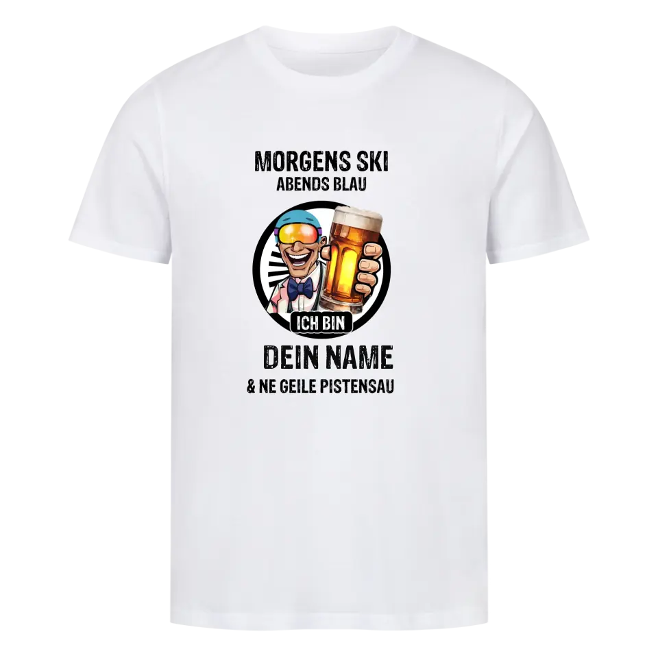 PISTENSAU PERSONALISIERBAR - PREMIUM SHIRT UNISEX