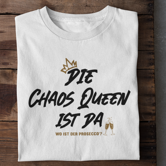 CHAOS QUEEN PROSECCO - PREMIUM DAMEN SHIRT